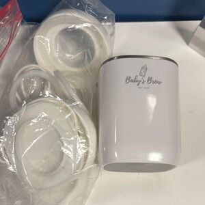 Baby's Brew White Bottle Warmer